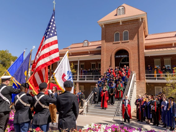 Installation Ceremony at Old Main