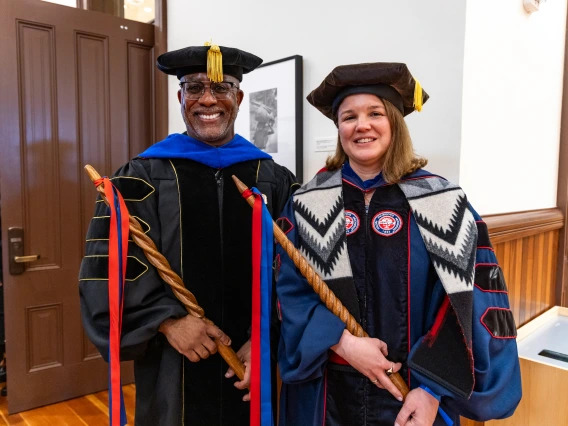 President Garimella Installation Marshalls