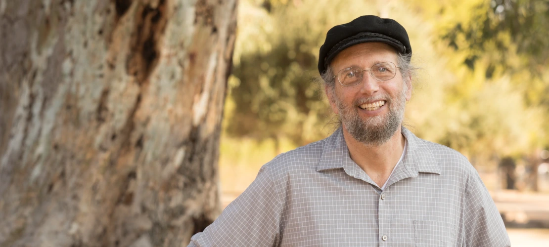 Jeff Greenberg is seen at Reid Park smiling at the camera