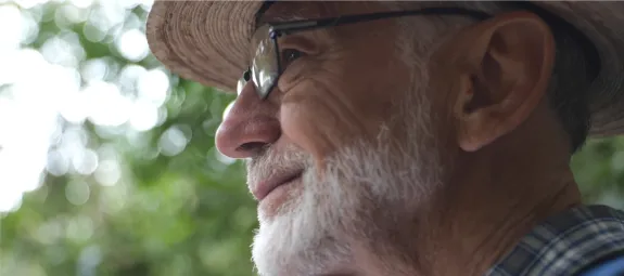 Close shot of Peter Chesson, 2020 Regents Professor
