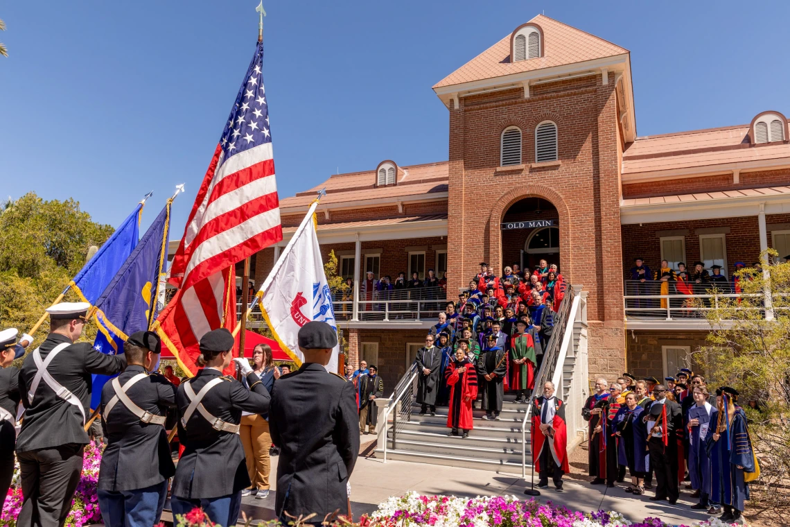 Installation Ceremony at Old Main