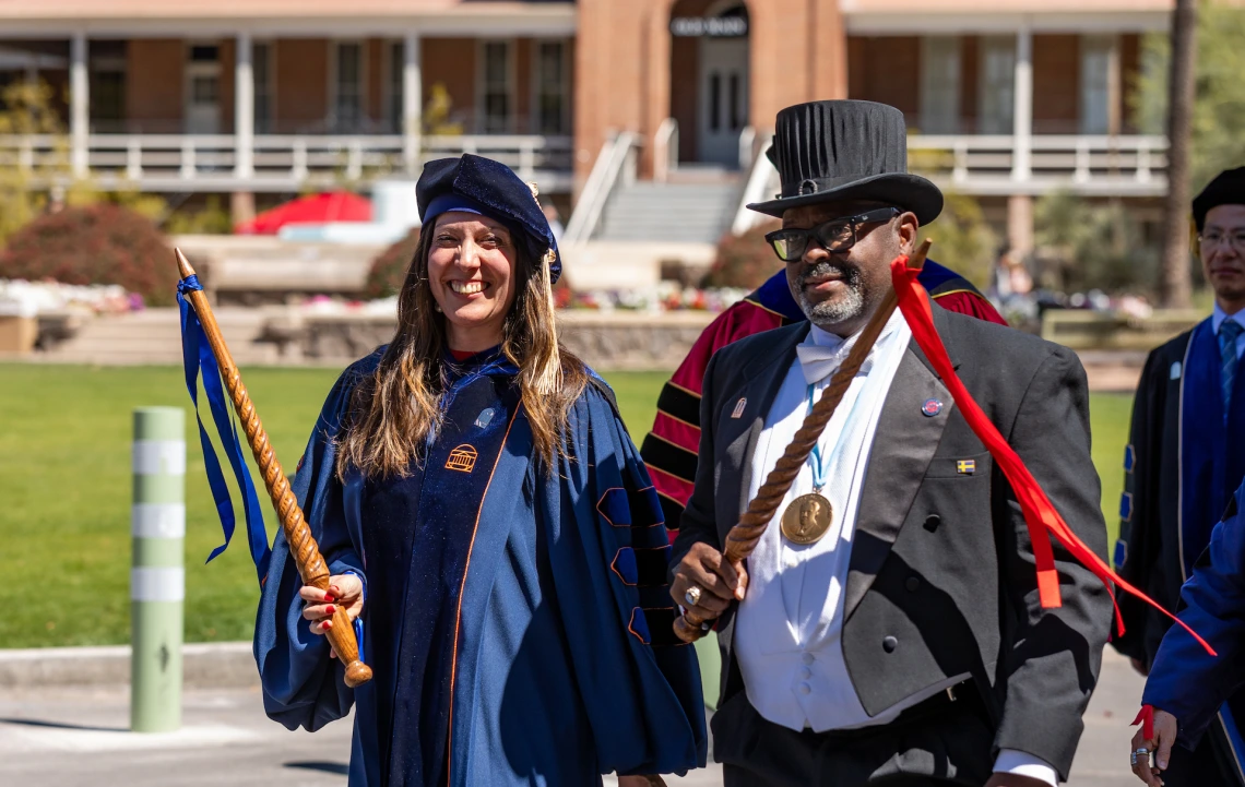 President Garimella Installation Procession