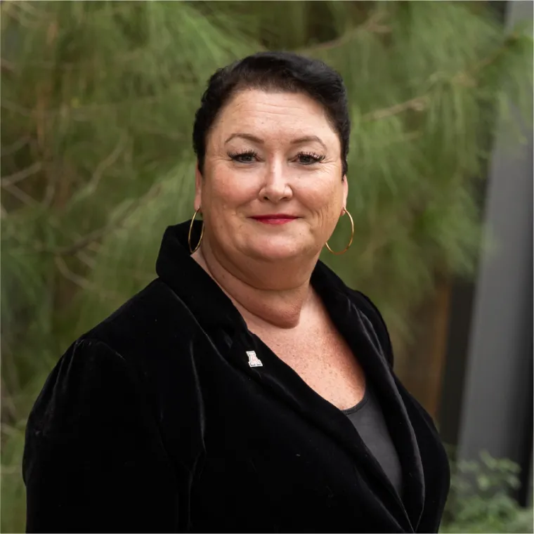 Headshot of award winner Joellen Russell