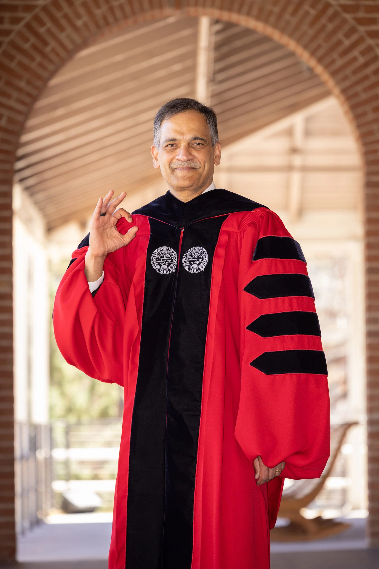 President Garimella Wildcat Sign